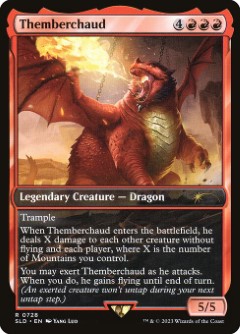🔥 Themberchaud Secret Lair Drop - Dungeons and Dragons Frame